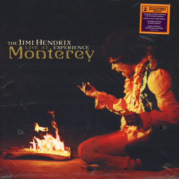 The Jimi Hendrix Experience : Live At Monterey (LP, Album, RE, 180)