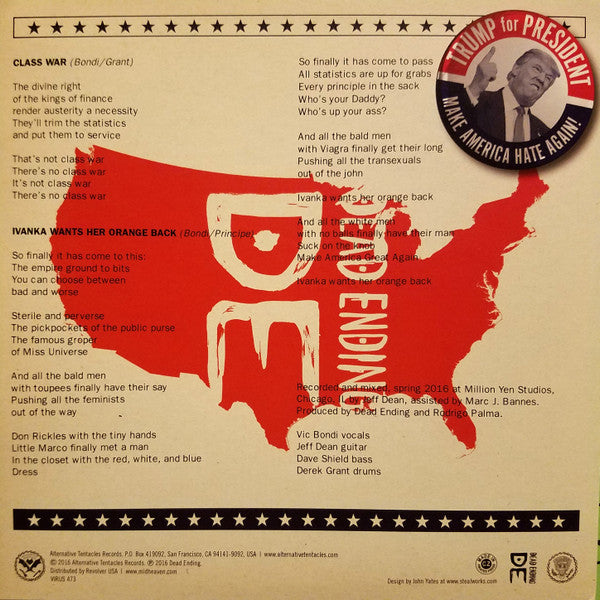 Dead Ending : Class War (7", Single)