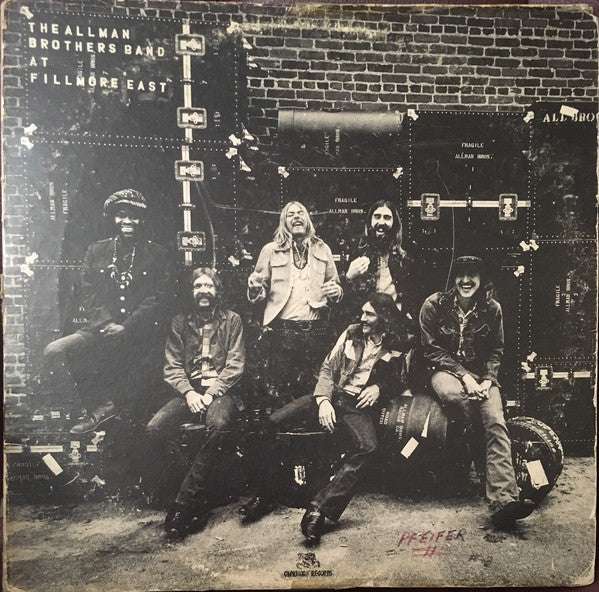 The Allman Brothers Band : At Fillmore East (2xLP, Album, RE, Win)