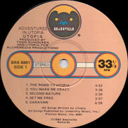 Utopia (5) : Adventures In Utopia (LP, Album, Win)