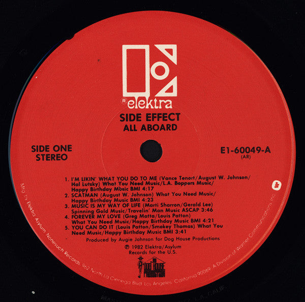 Side Effect : All Aboard (LP, Album, AR )