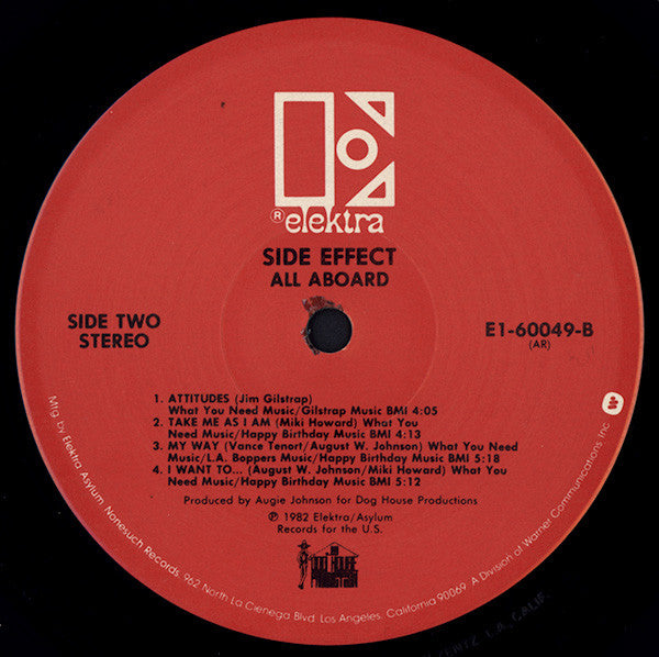 Side Effect : All Aboard (LP, Album, AR )