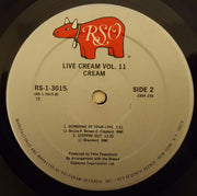 Cream (2) : Live Cream Volume II (LP, Album, RE, 72/)