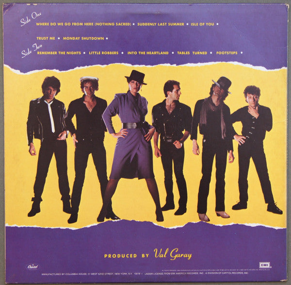 The Motels : Little Robbers (LP, Album, Club, Col)