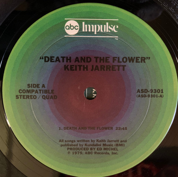 Keith Jarrett : Death And The Flower (LP, Album, Quad, Ter)