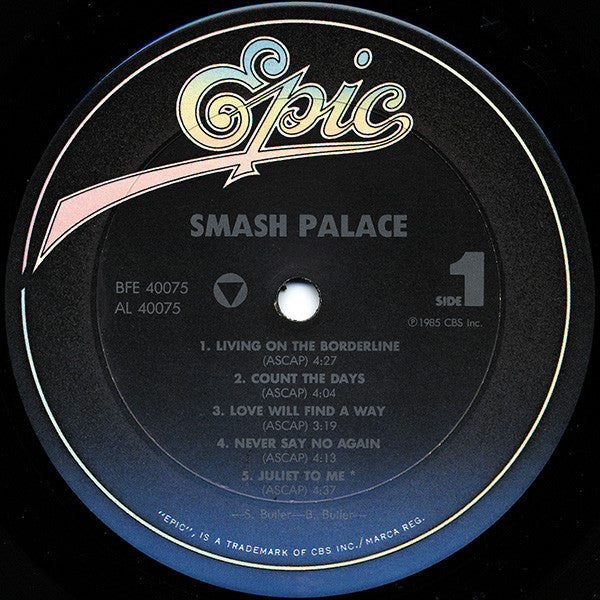 Smash Palace : Smash Palace (LP, Album)