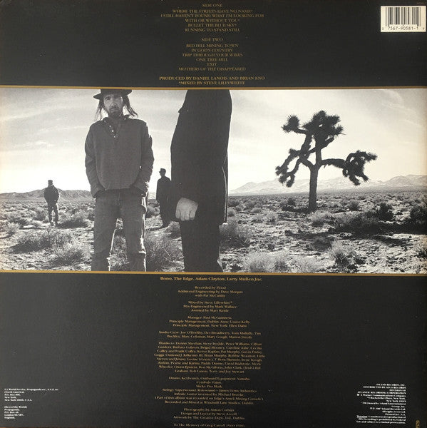 U2 : The Joshua Tree (LP, Album, Spe)