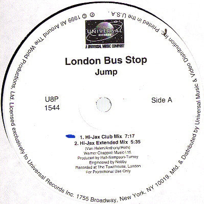 London Bus Stop* : Jump (12", Promo)