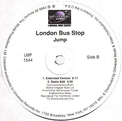 London Bus Stop* : Jump (12", Promo)