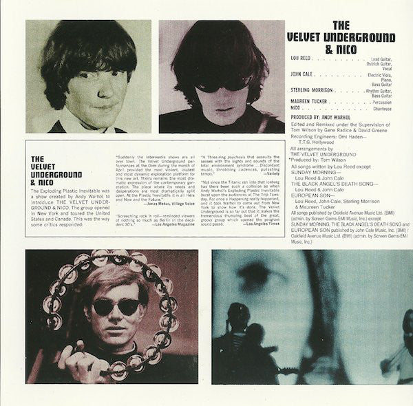 The Velvet Underground & Nico (3) : The Velvet Underground & Nico (CD, Album, RE, RM)