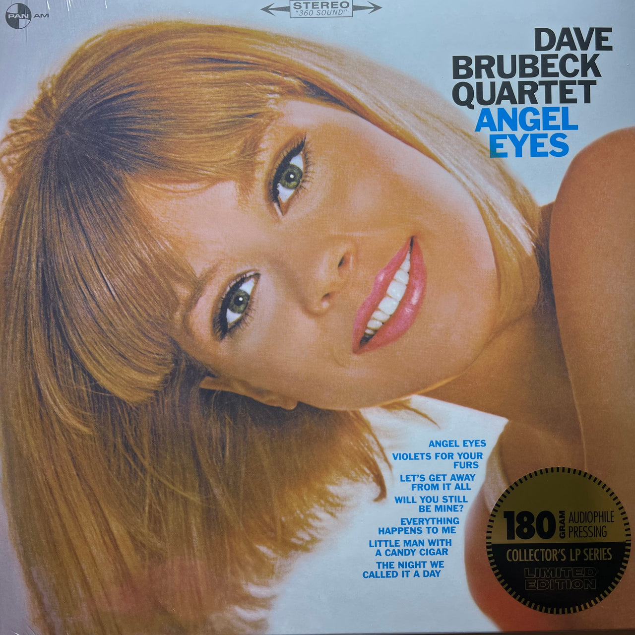 The Dave Brubeck Quartet - Angel Eyes (Mint (M)) Jazz (LP, Album, RE, 180)