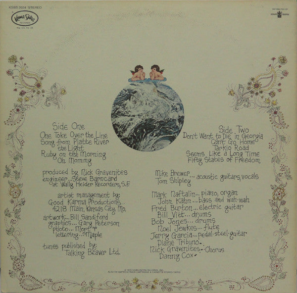 Brewer And Shipley : Tarkio (LP, Album, ARP)