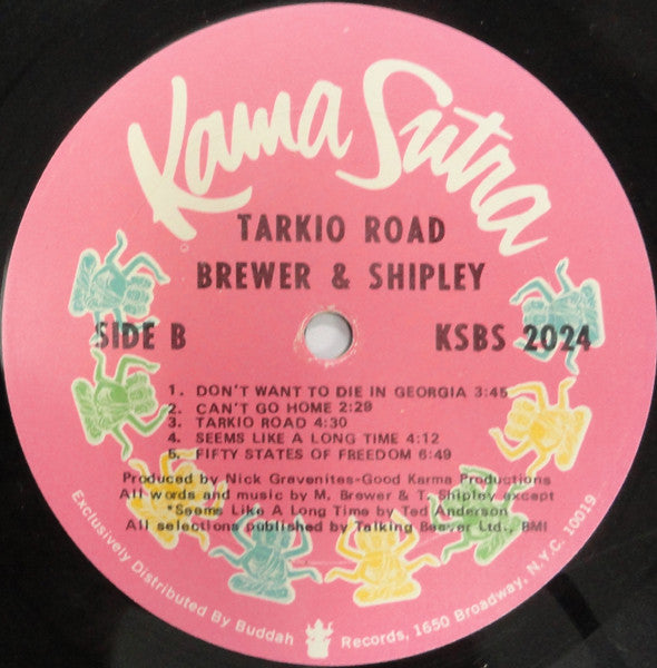 Brewer And Shipley : Tarkio (LP, Album, ARP)