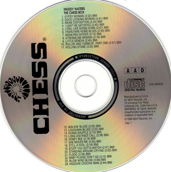 Muddy Waters : The Chess Box (3xCD, Comp, RE)