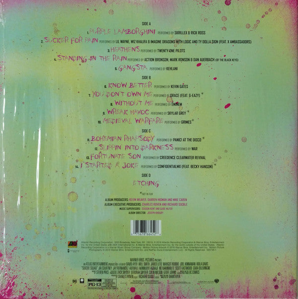 Various : Suicide Squad (The Album) (LP + LP, S/Sided, Etch + Comp)