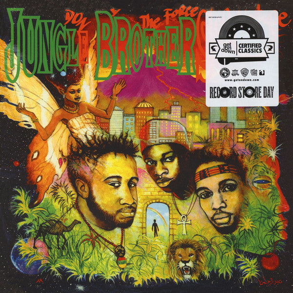 Jungle Brothers : Done By The Forces Of Nature (2xLP, Album, Ltd, RE)