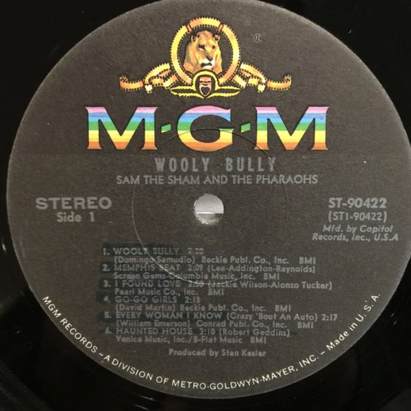Sam The Sham And The Pharaohs* : Wooly Bully (LP, Album, Club, Scr)