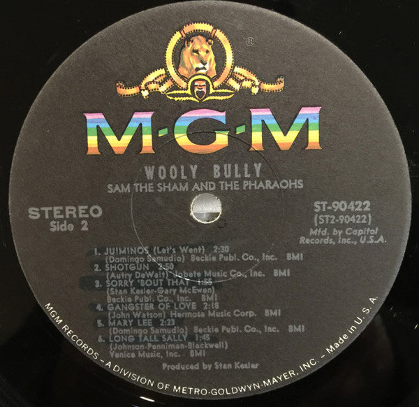 Sam The Sham And The Pharaohs* : Wooly Bully (LP, Album, Club, Scr)
