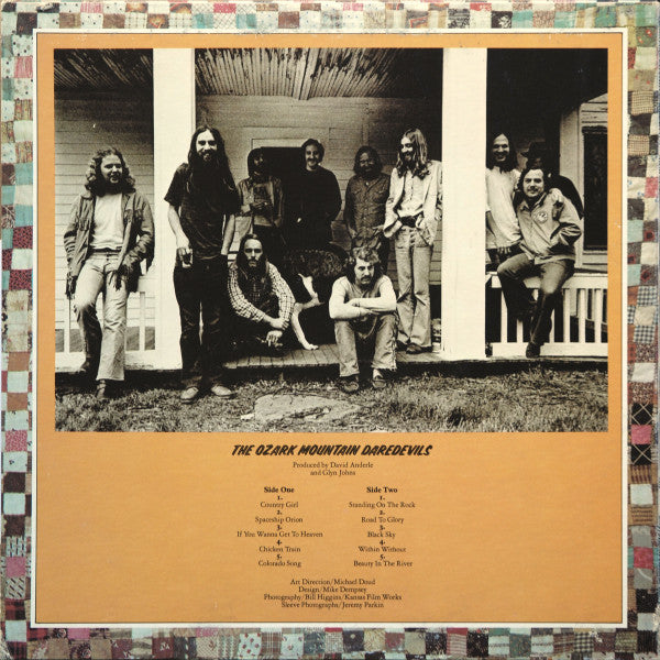 The Ozark Mountain Daredevils : The Ozark Mountain Daredevils (LP, Album, Mon)