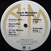 The Ozark Mountain Daredevils : The Ozark Mountain Daredevils (LP, Album, Mon)