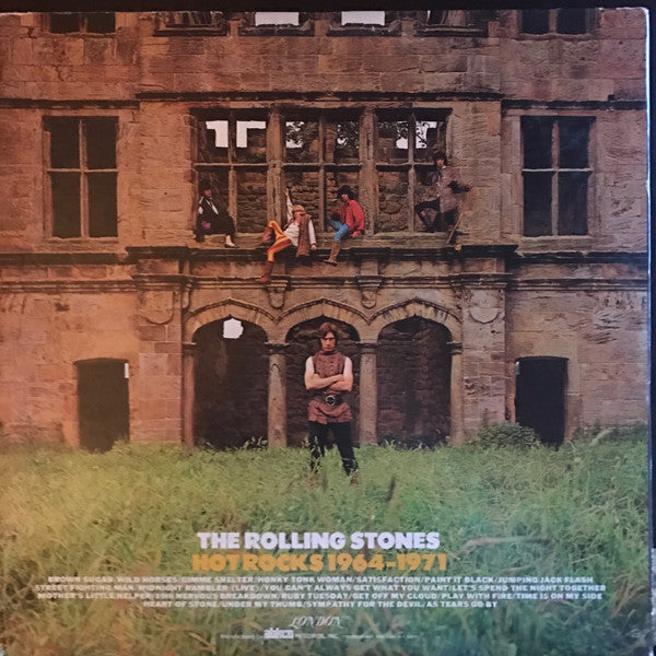 The Rolling Stones : Hot Rocks '64-'71 (LP, Comp, RE, Hau)