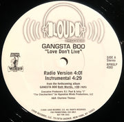 Gangsta Boo : Love Don't Live (12", Promo)