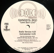 Gangsta Boo : Love Don't Live (12", Promo)