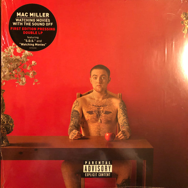 Mac Miller : Watching Movies With The Sound Off (2xLP, Album, Ltd, RE, Red)