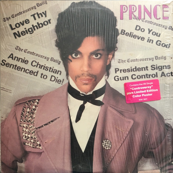 Prince : Controversy (LP, Album, Win)