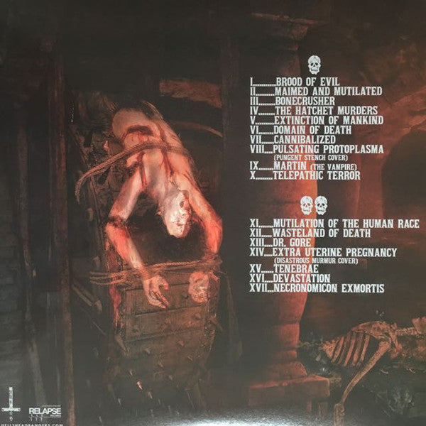 Mortician : Domain Of Death (LP, Album, RE)