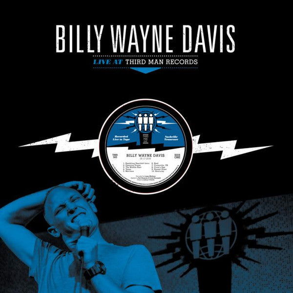 Billy Wayne Davis : Live At Third Man Records (LP)