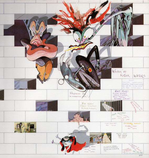 Pink Floyd : The Wall (2xLP, Album, RE, RP, Car)