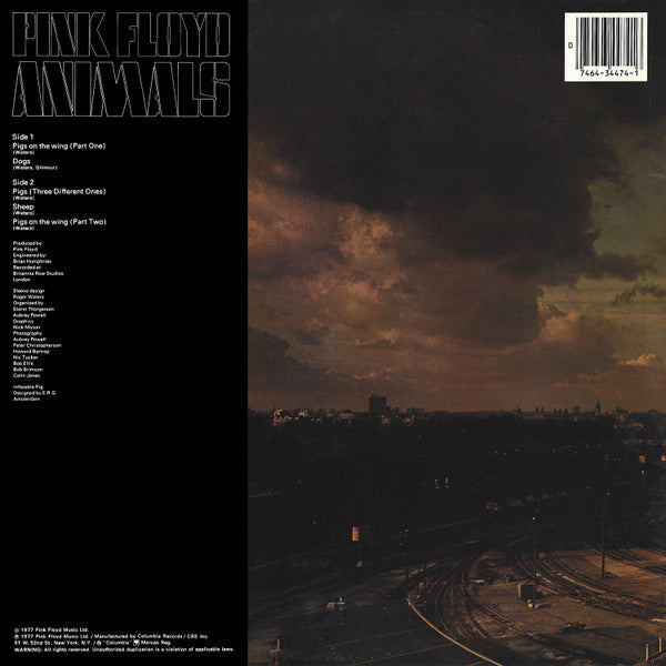 Pink Floyd : Animals (LP, Album, RE, Car)