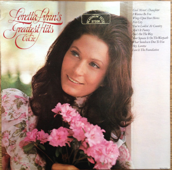 Loretta Lynn : Loretta Lynn's Greatest Hits Vol. II (LP, Comp, RE, Pin)