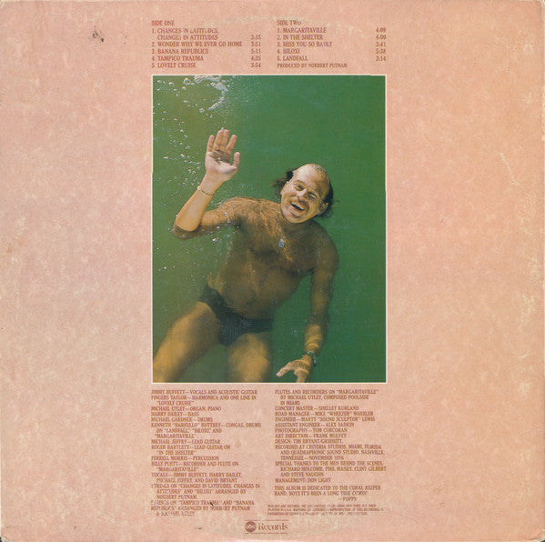 Jimmy Buffett : Changes In Latitudes, Changes In Attitudes (LP, Album, Mon)