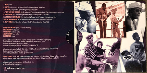 Professor Longhair : Live In Chicago (CD, Album)