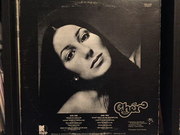 Cher : Gypsys, Tramps & Thieves (LP, Album, Bla)