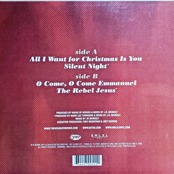 House Of Heroes : The Christmas Classics (10", EP)