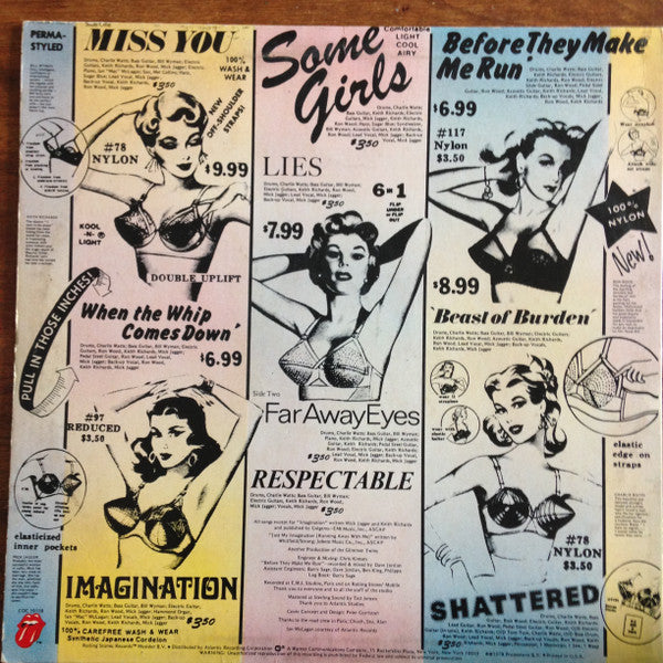 The Rolling Stones : Some Girls (LP, Album, 2nd)