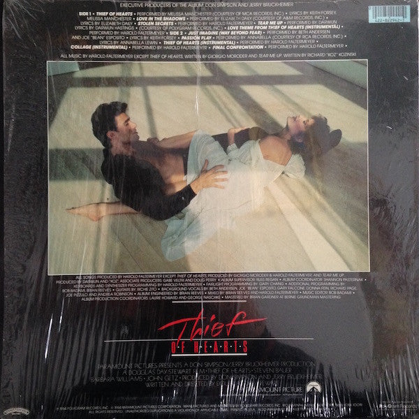 Various : Thief Of Hearts (Original Motion Picture Soundtrack) (LP, Album, All)