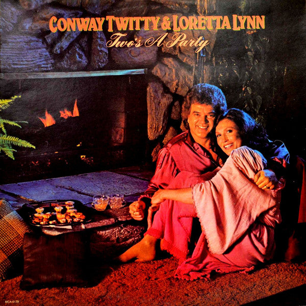 Conway Twitty & Loretta Lynn : Two's A Party (LP, Album, Club, CRC)