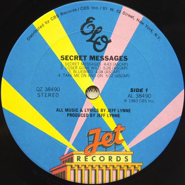 Electric Light Orchestra : Secret Messages (LP, Album, Pit)