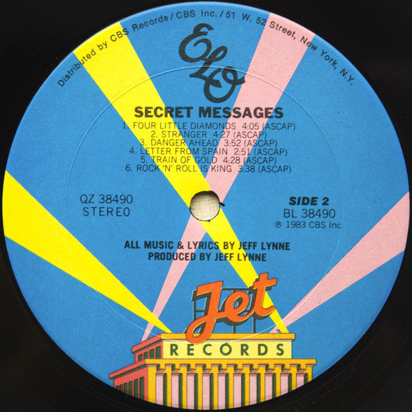 Electric Light Orchestra : Secret Messages (LP, Album, Pit)