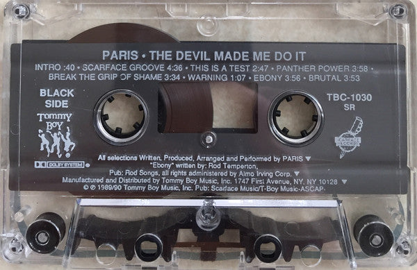 Paris (2) : The Devil Made Me Do It (Cass, Album, Dol)
