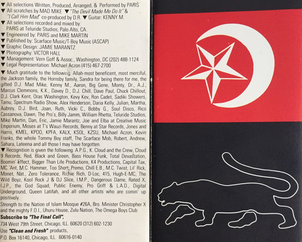 Paris (2) : The Devil Made Me Do It (Cass, Album, Dol)