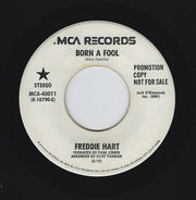 Freddie Hart : Born A Fool (7", Promo)