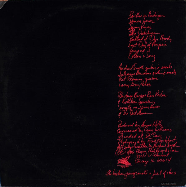 Michael Peter Smith : Michael Smith (LP, Album)
