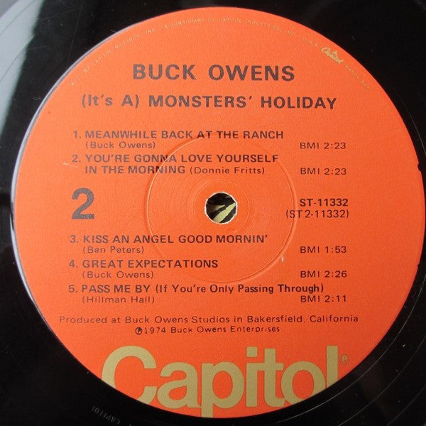 Buck Owens And His Buckaroos : (It's A) Monsters' Holiday (LP, Jac)