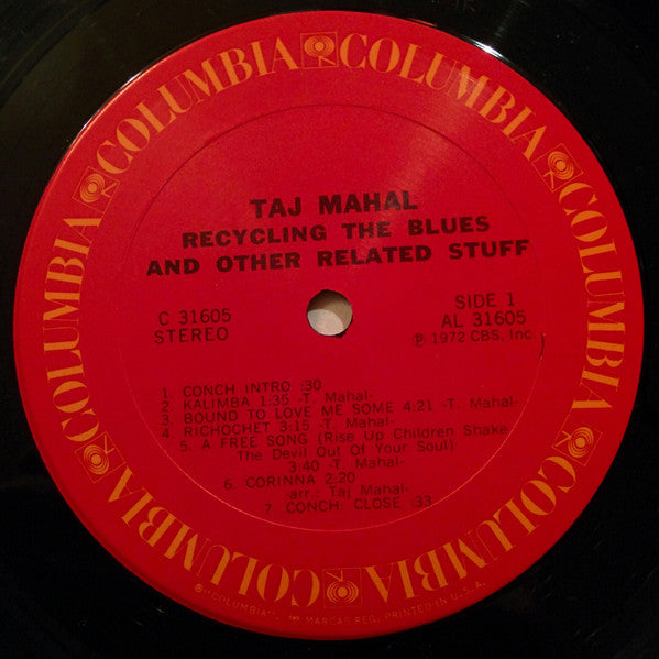 Taj Mahal : Recycling The Blues & Other Related Stuff (LP, Album)