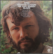 Kris Kristofferson : Me And Bobby McGee (LP, Album, RE, Pit)